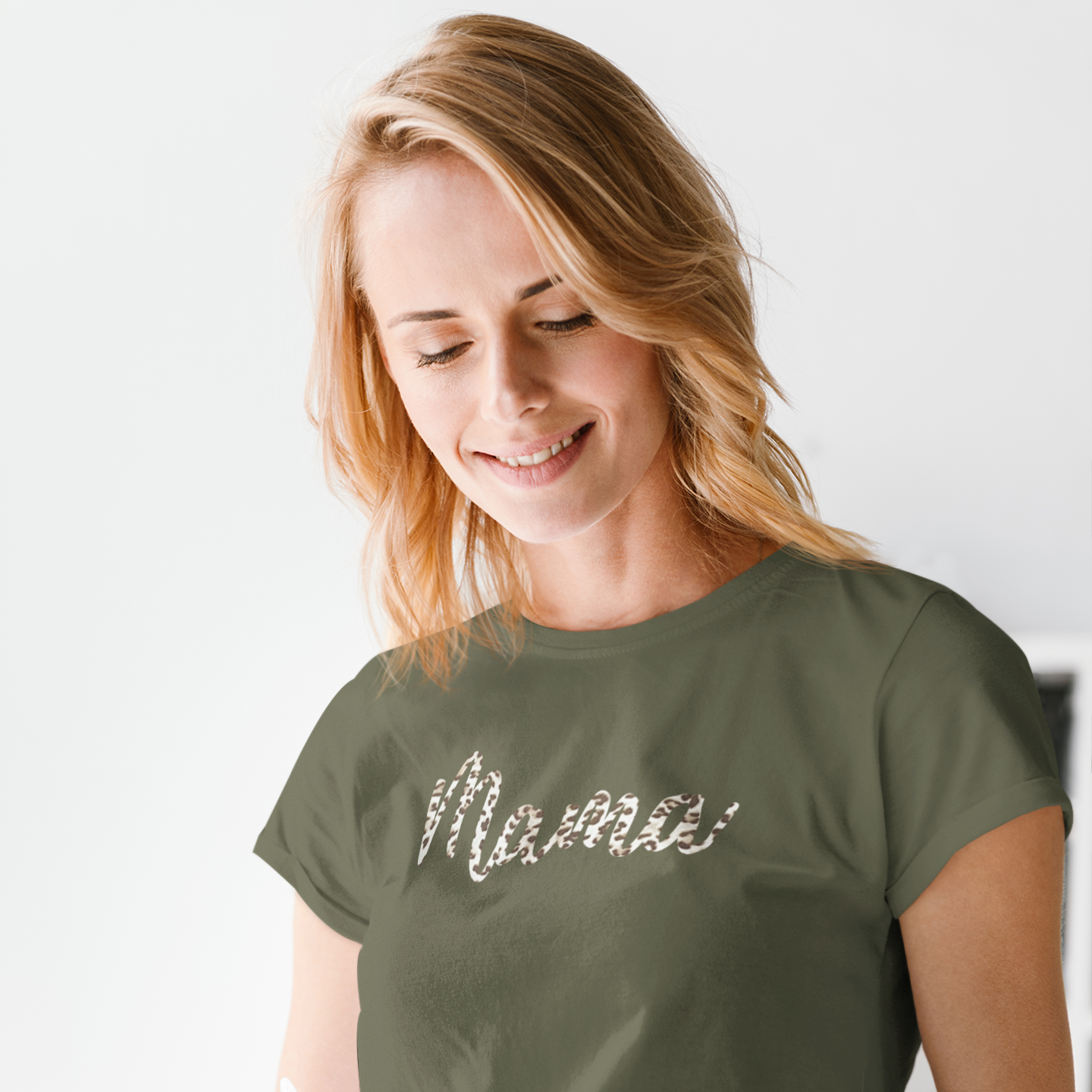 'Mama' luipaard volwassene shirt