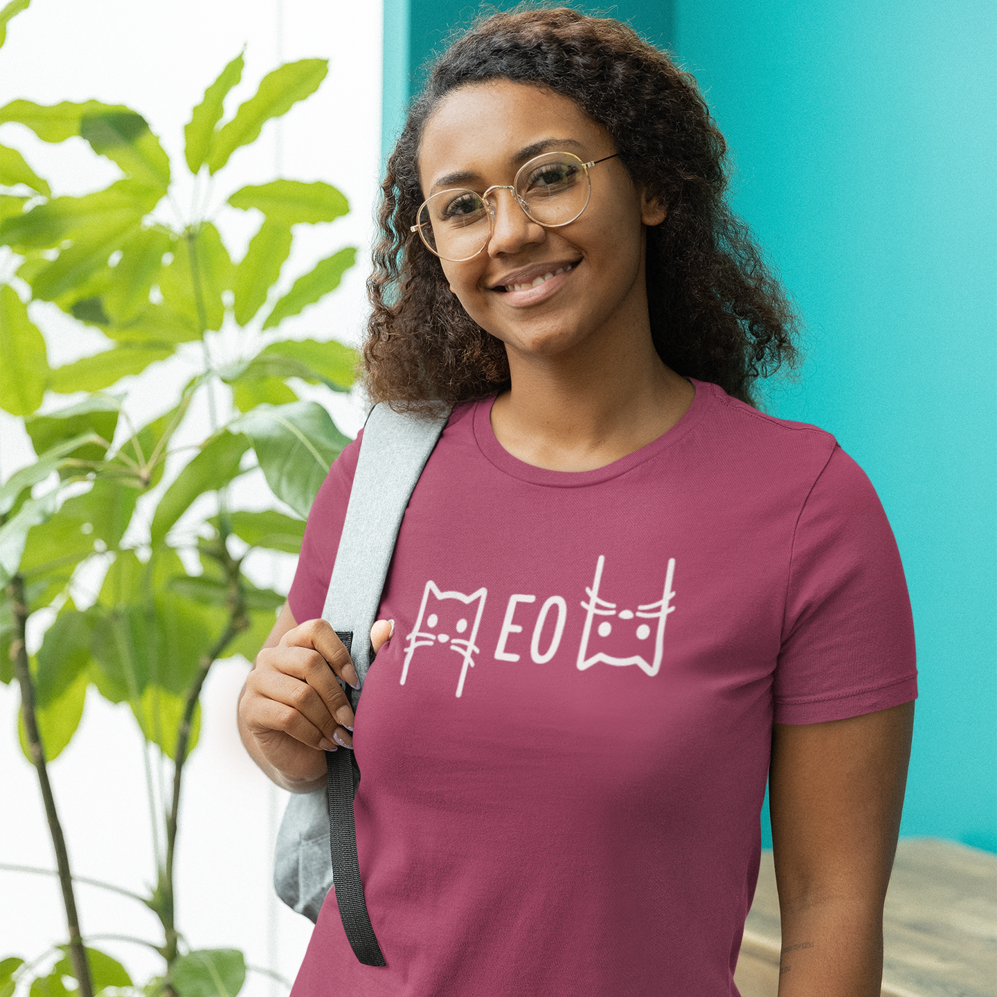 Meow' volwassene shirt