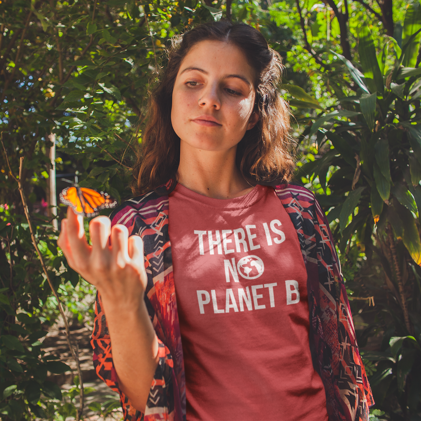 'There is no planet B' volwassene shirt
