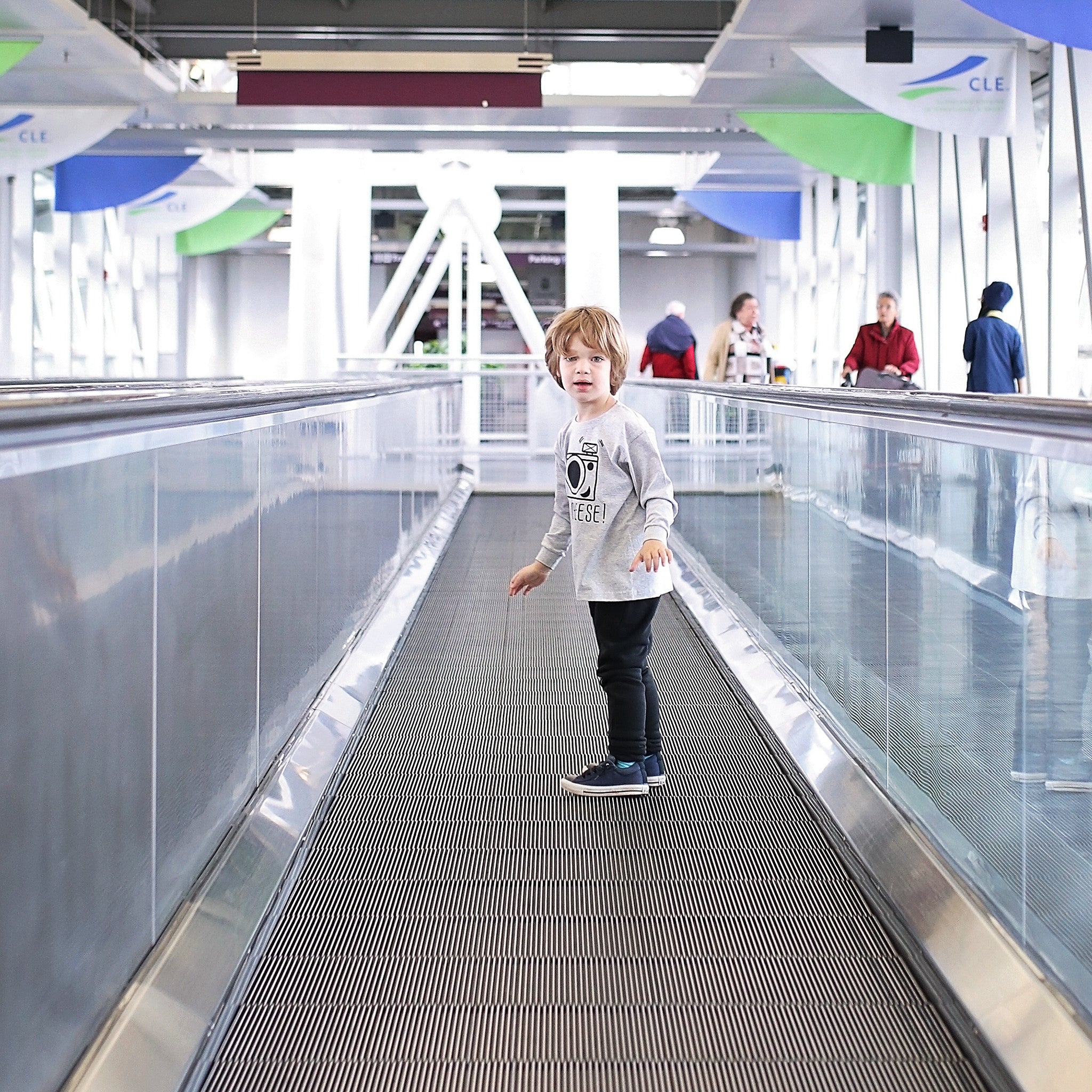 'Say cheese' kind shirt met lange mouwen