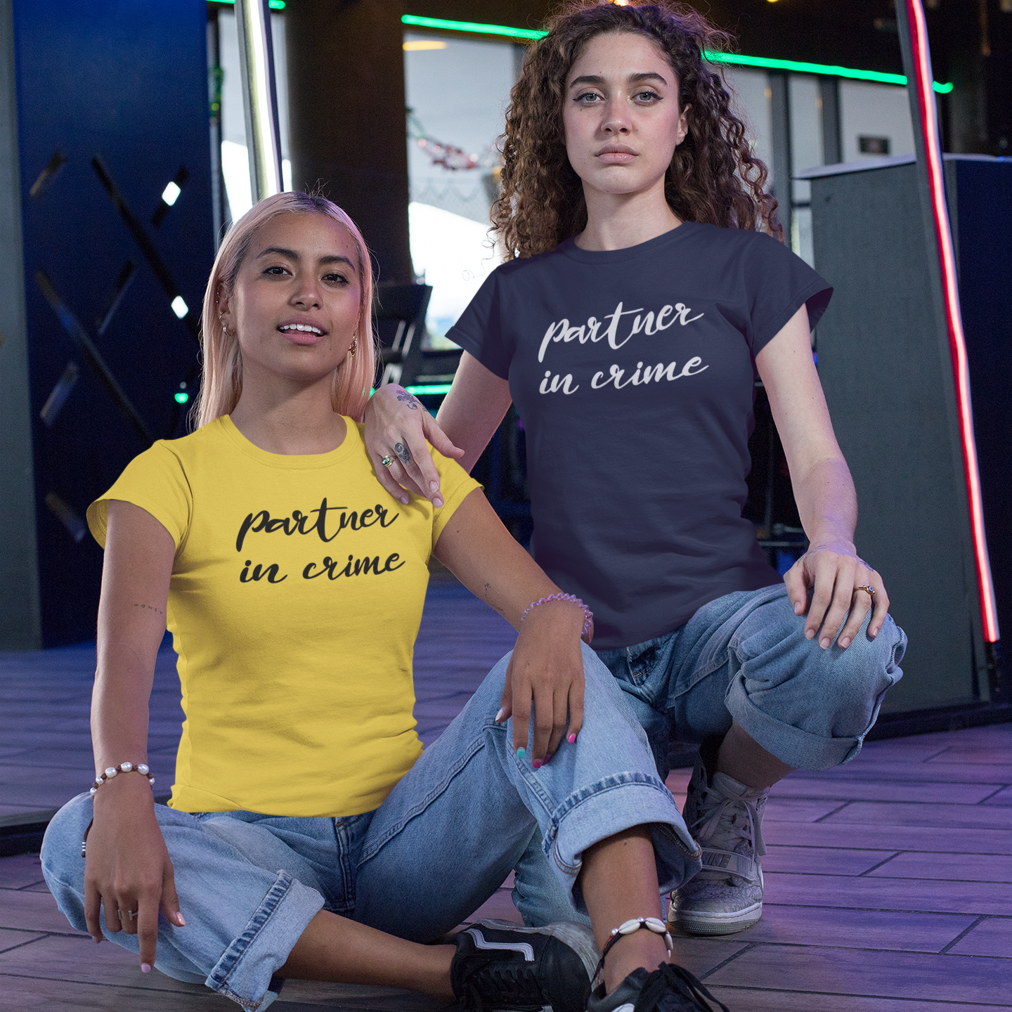 'Partner in crime' volwassene shirt