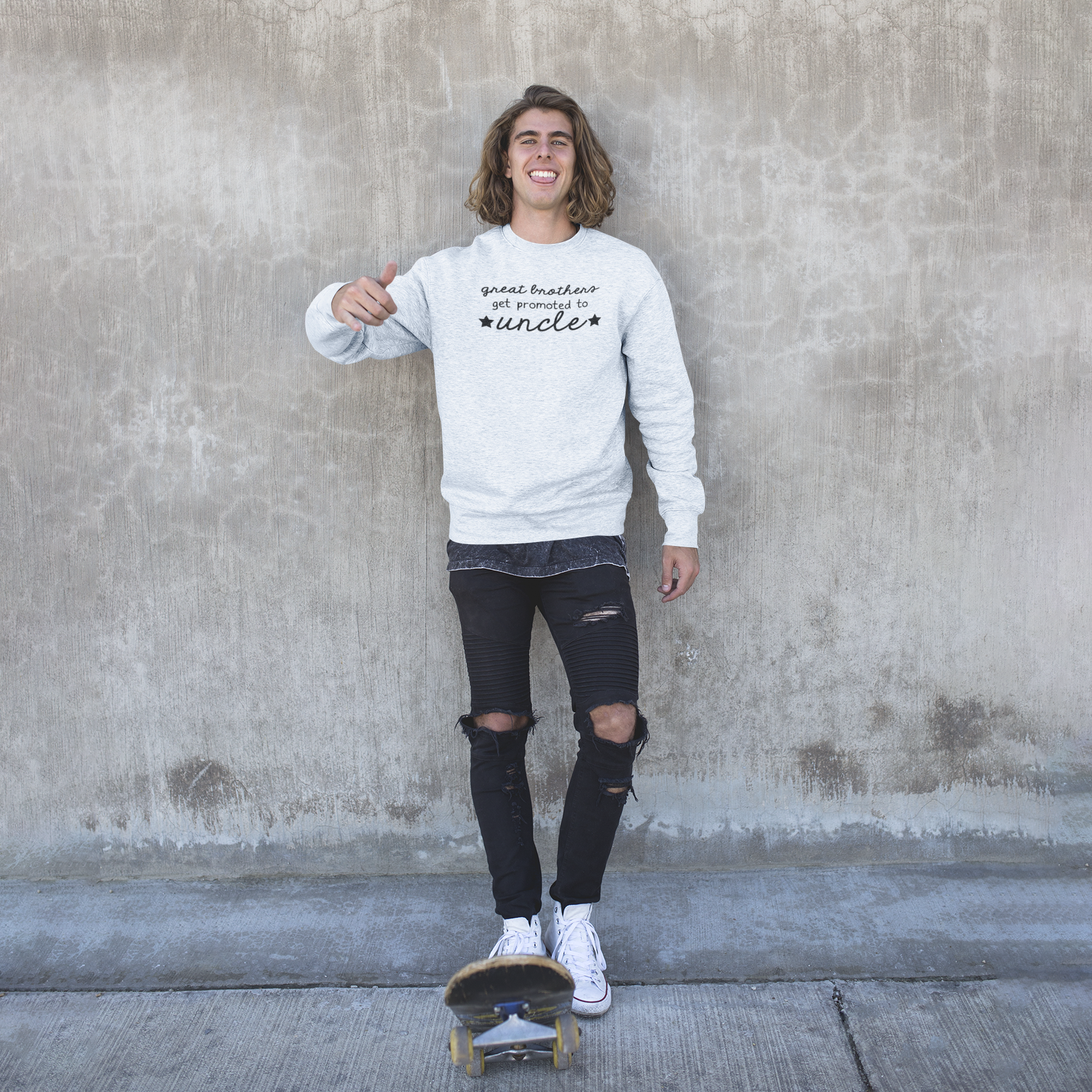 'Great brothers get promoted to uncle' trui