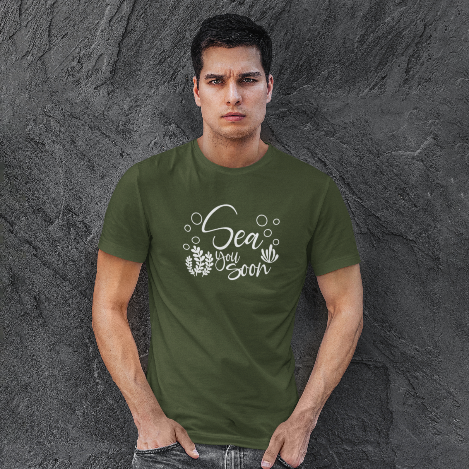 'Sea you soon' volwassene shirt