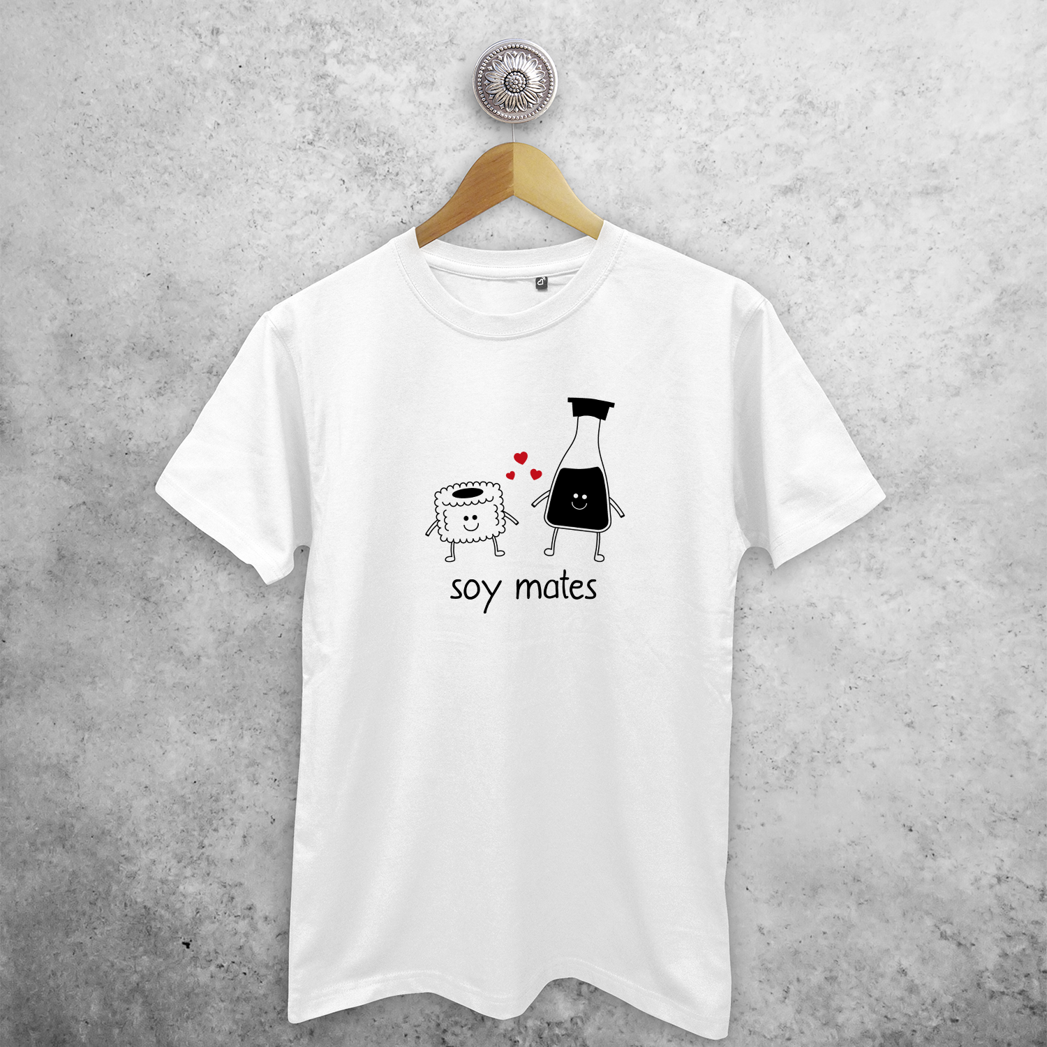 Soy mates' volwassene shirt