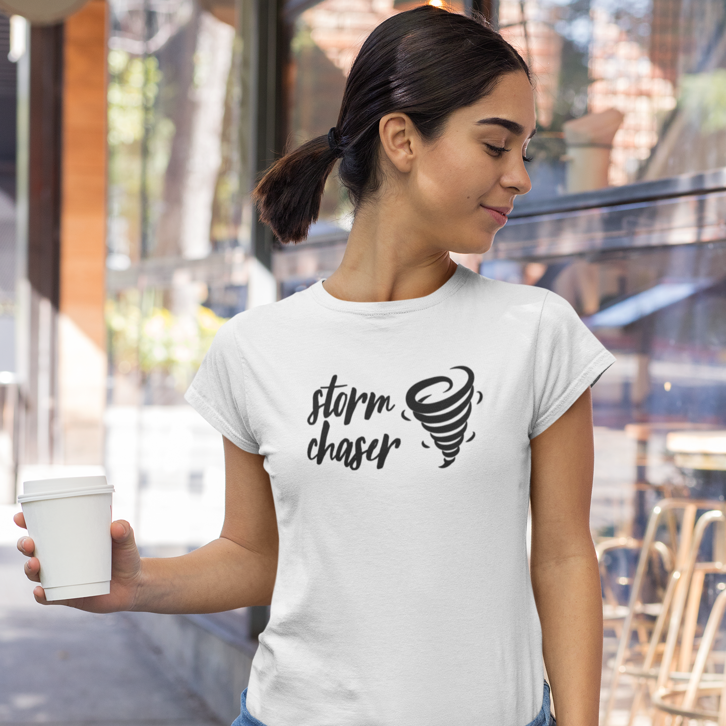 'Storm chaser' volwassene shirt