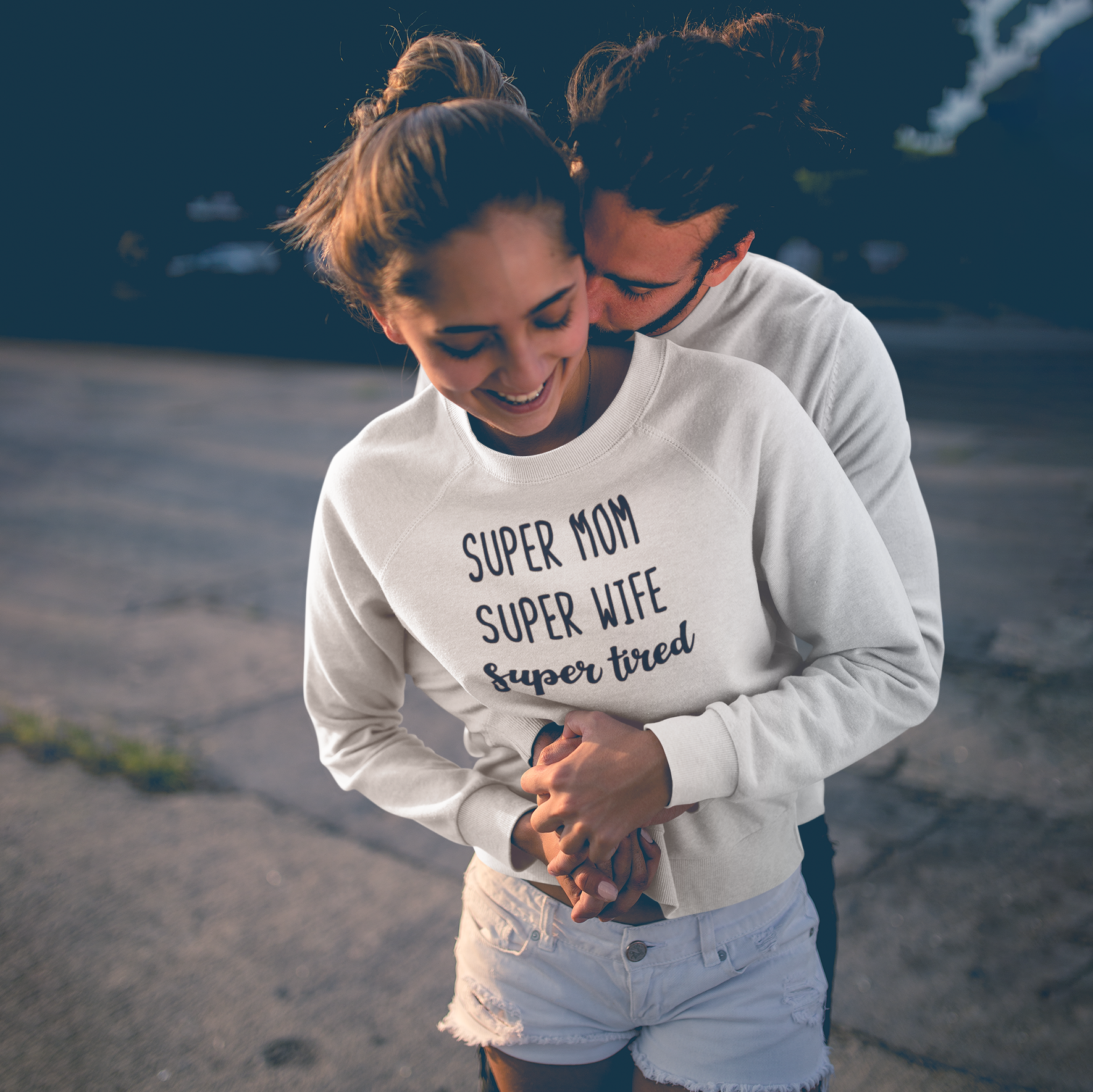 'Super mom, super wife, super tired' trui