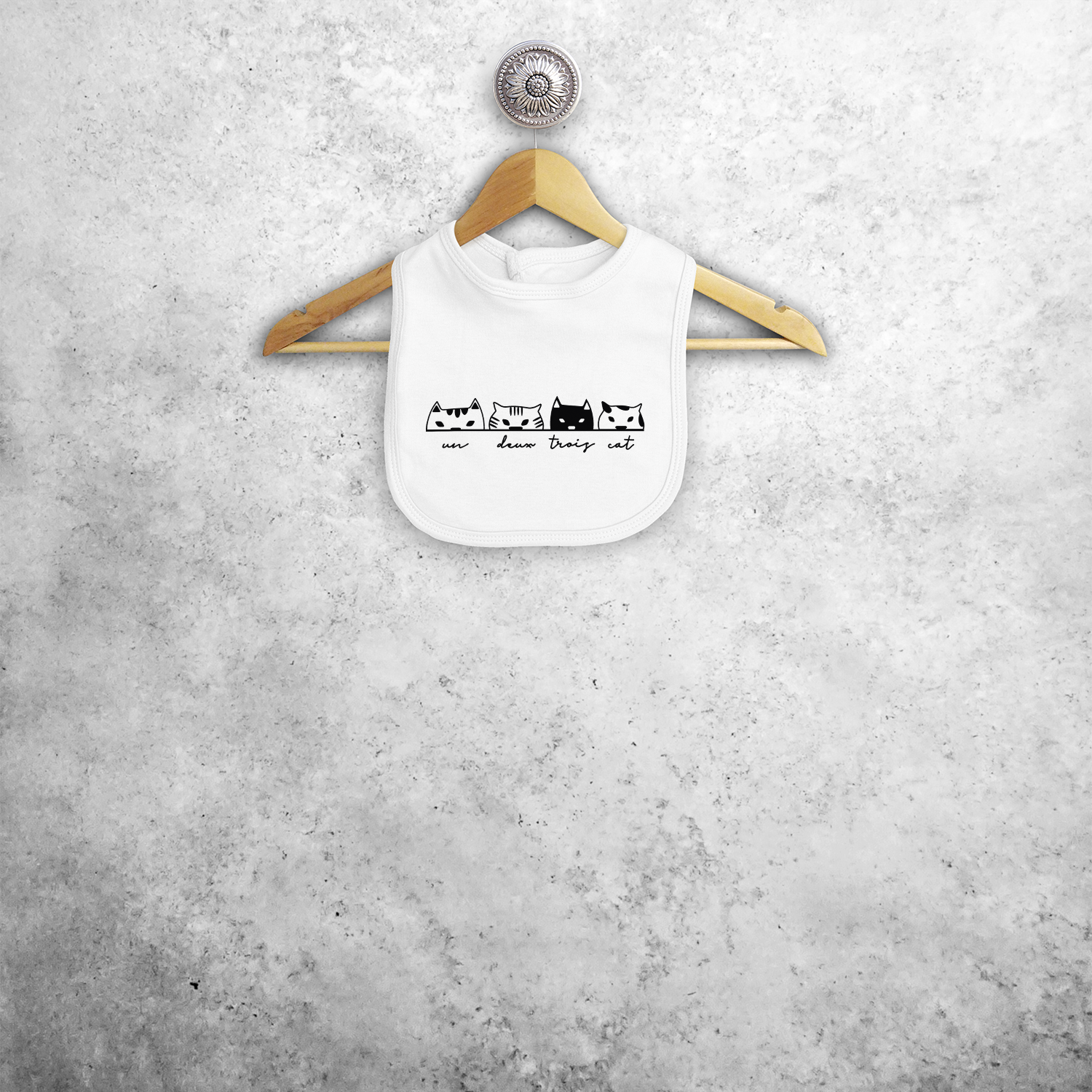 'Un deux trois cat' baby slab