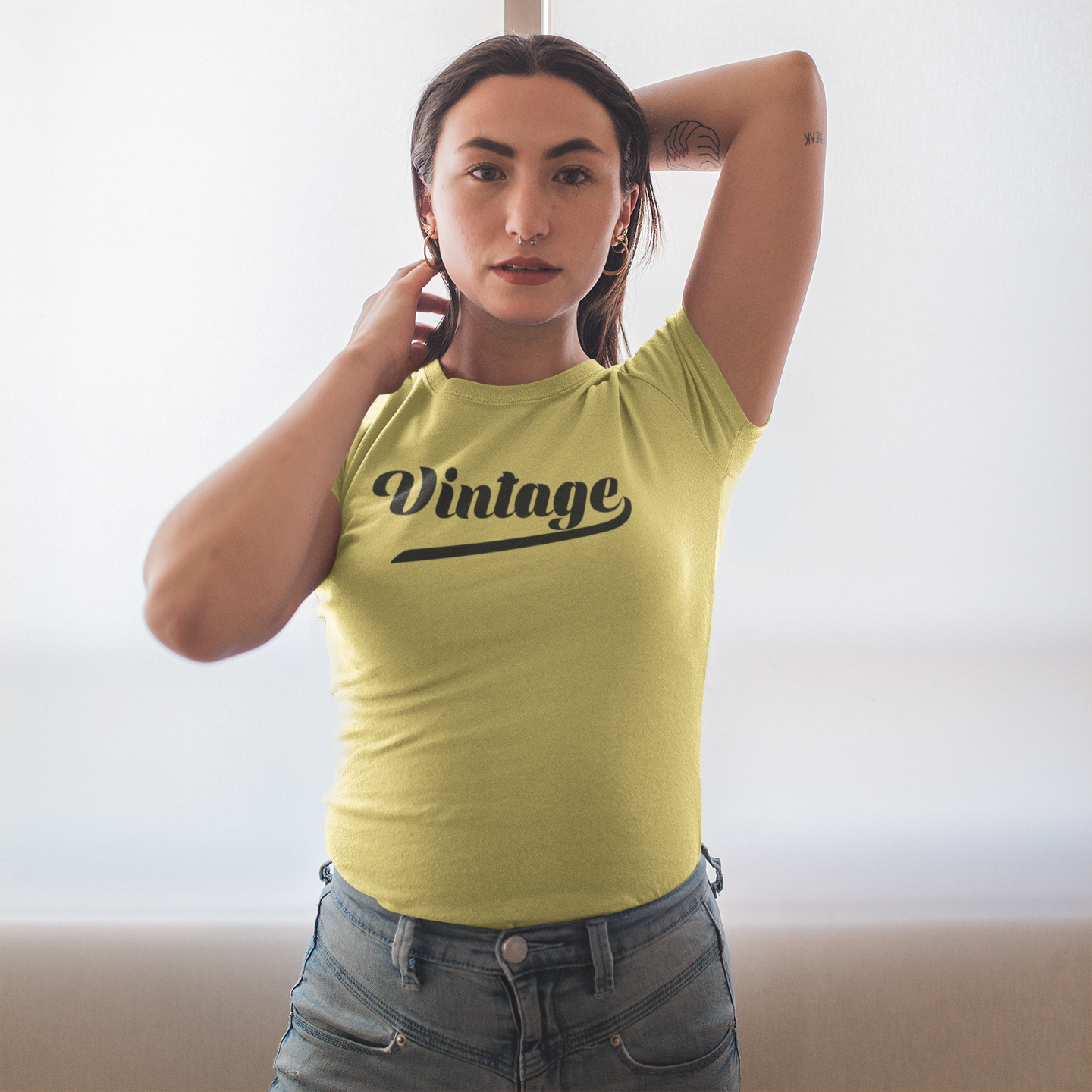 'Vintage' volwassene shirt