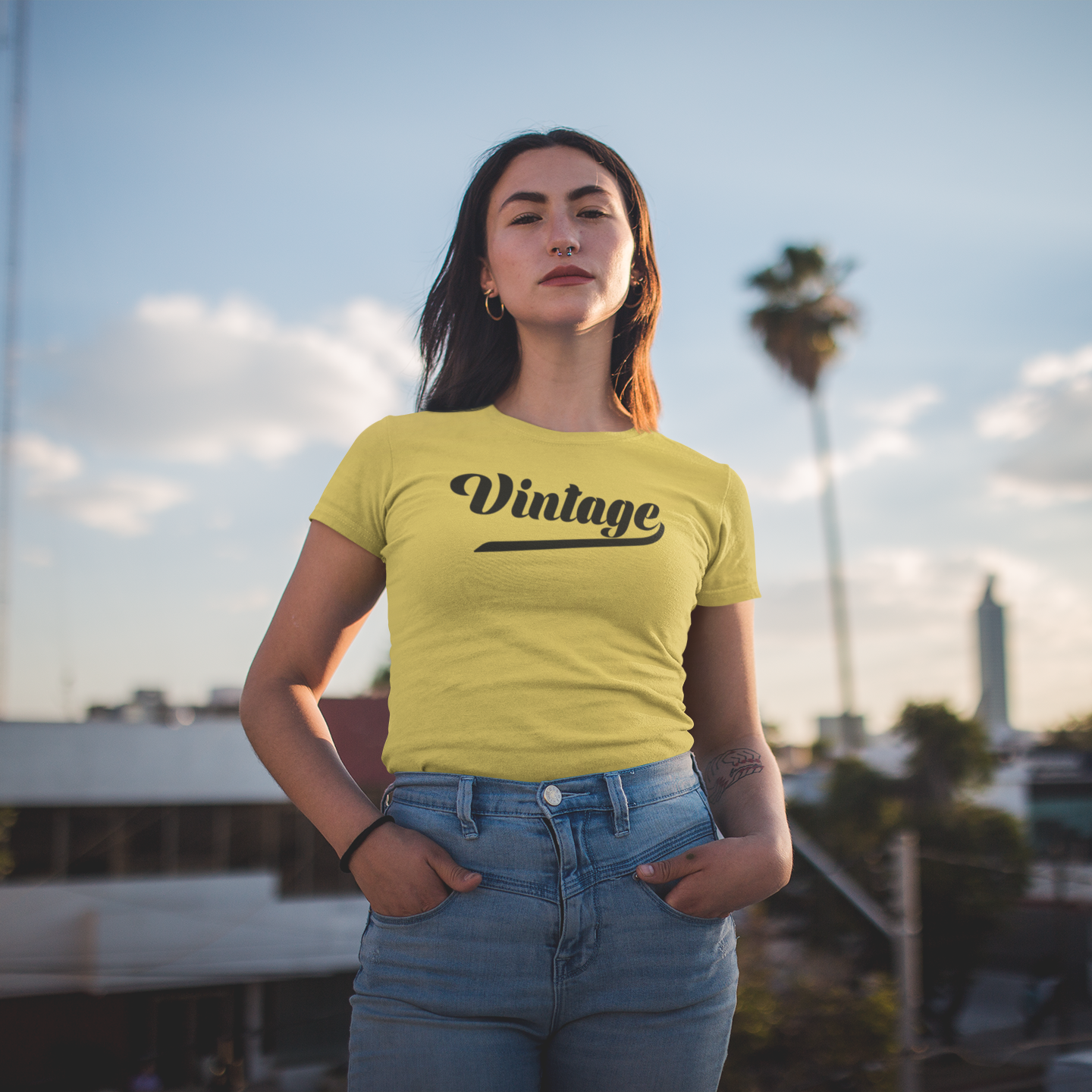 'Vintage' volwassene shirt