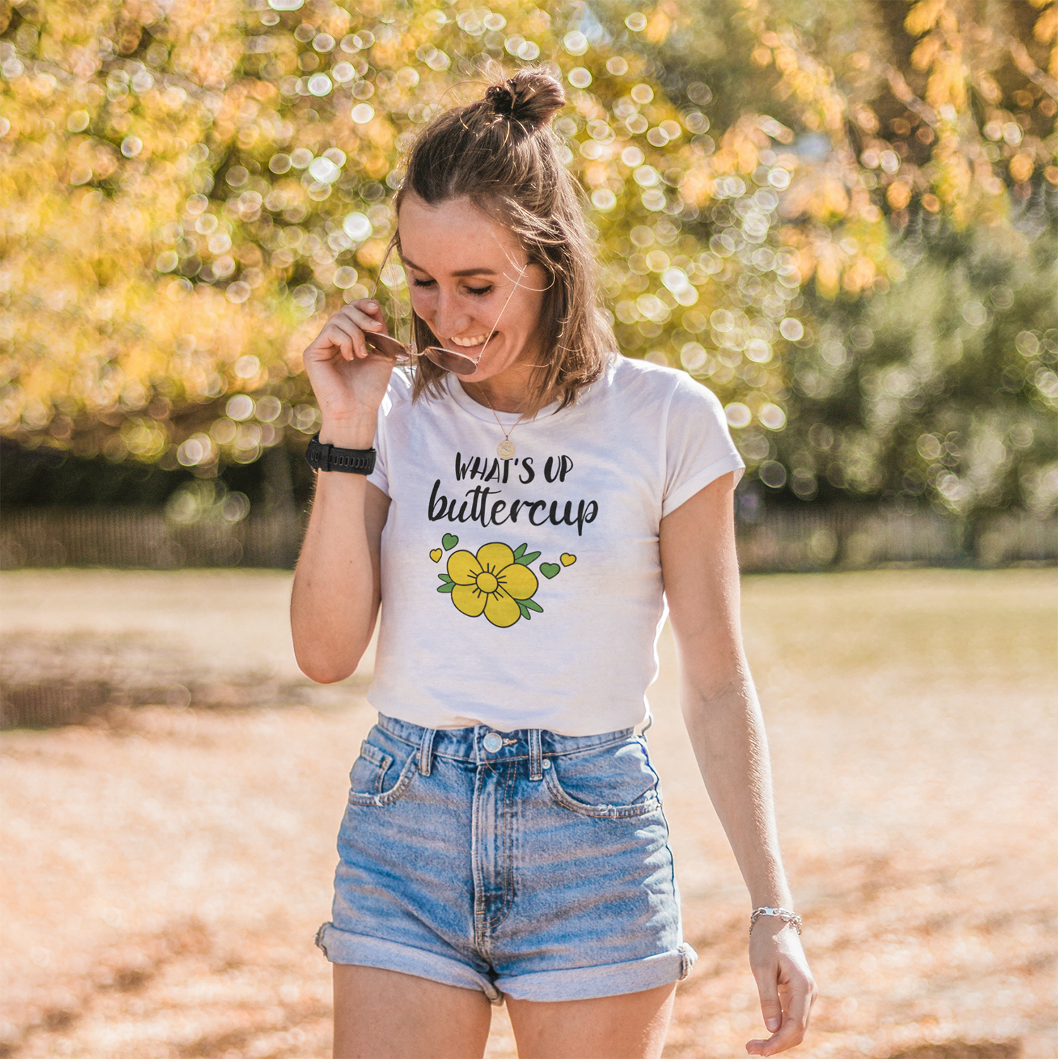 What's up buttercup' volwassene shirt
