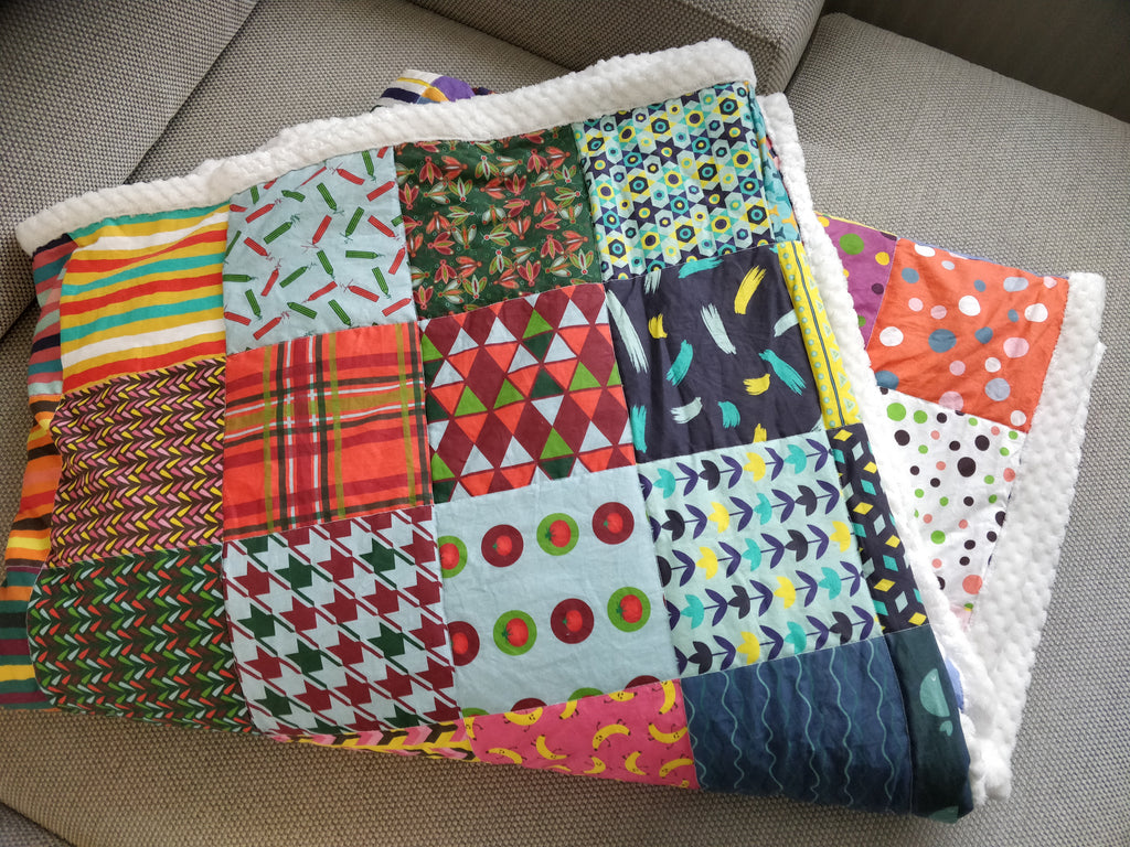 How to make a giant cheater quilt