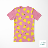 Rubber ducks and bubbles cut and sew t-shirt