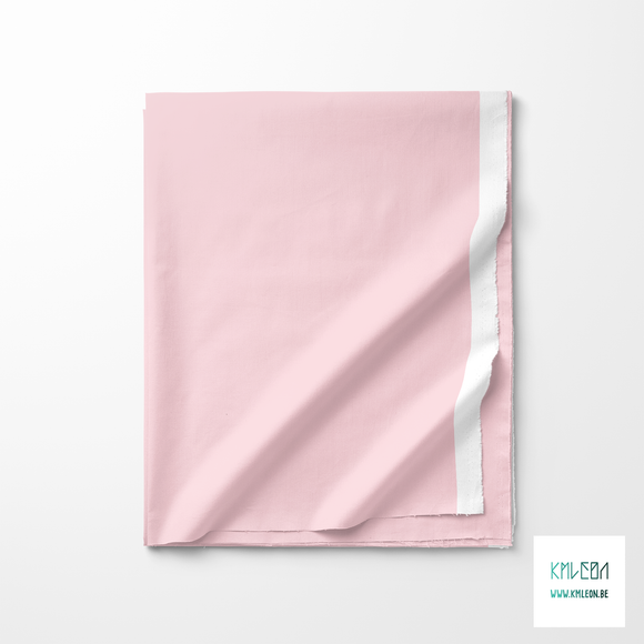 Solid barely pink fabric