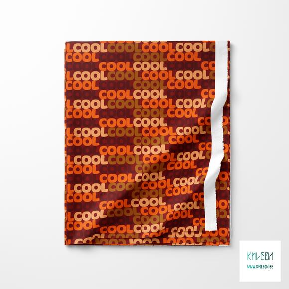 'Cool' fabric