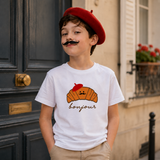 Croissant kids shortsleeve shirt