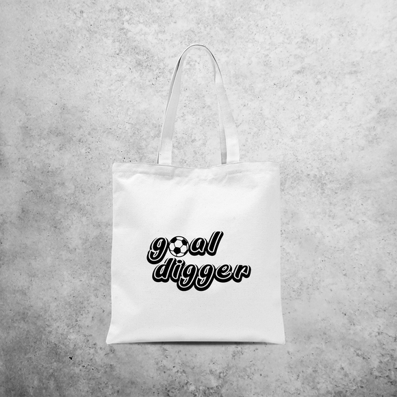 'Goal digger' tote bag