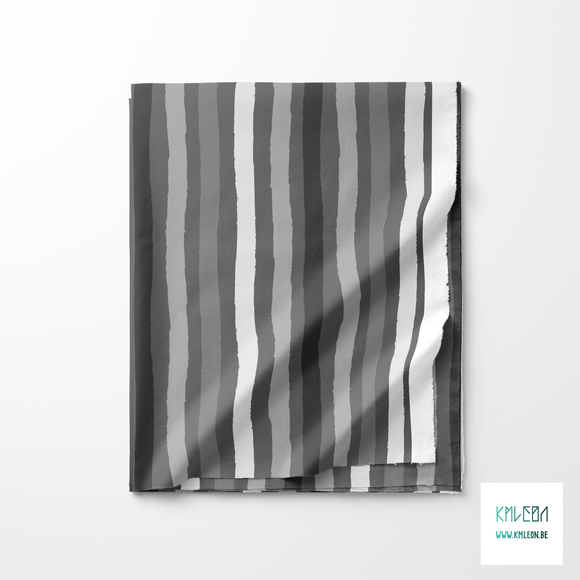 Grey stripes fabric
