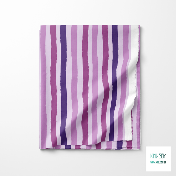 Purple stripes fabric