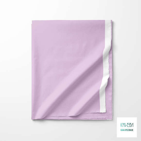 Solid lilac haze fabric