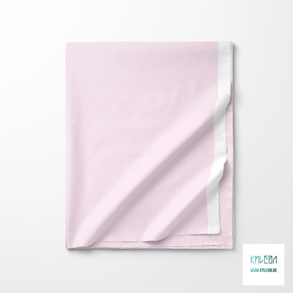 Solid petal pink fabric