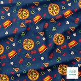 Pizza fabric