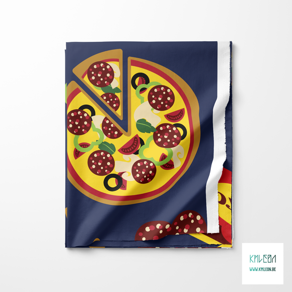 Pizza fabric (Large scale)