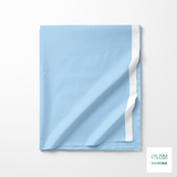 Solid sky blue fabric