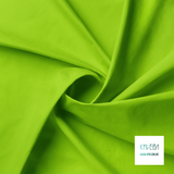 Solid slime green fabric