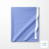 Solid soft periwinkle fabric