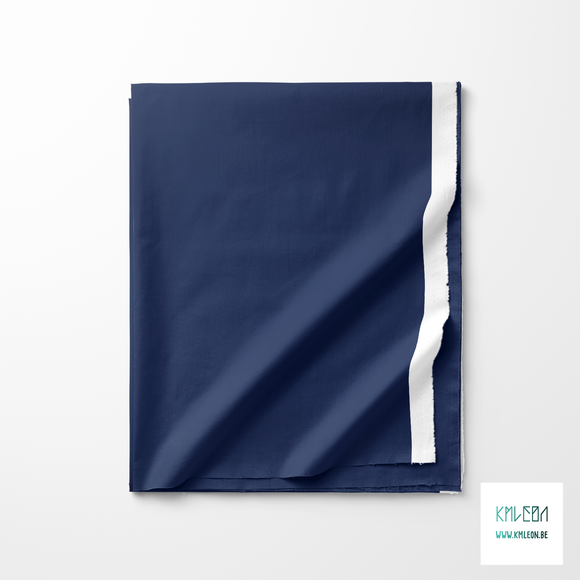 Solid space blue fabric