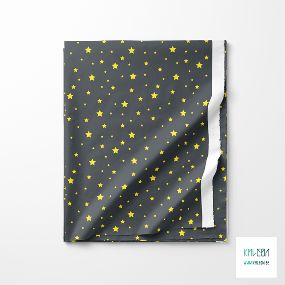Yellow stars fabric