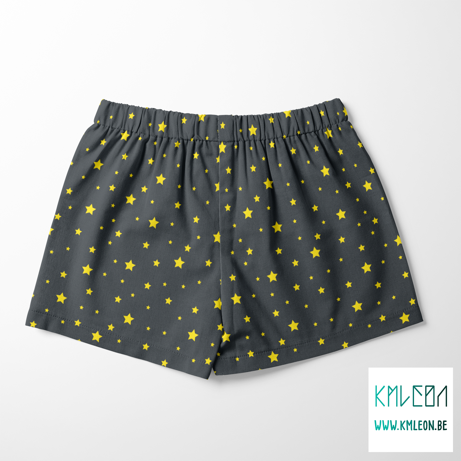Yellow stars fabric