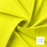 Solid sunshine yellow fabric