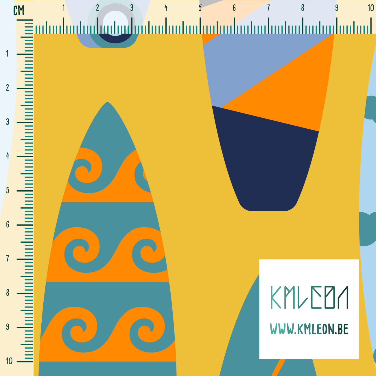 Surfboards fabric