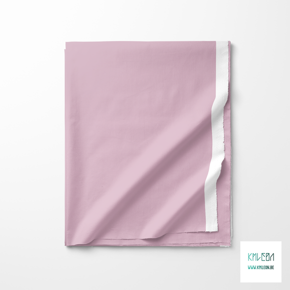 Solid twilight pink fabric