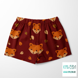Foxes fabric
