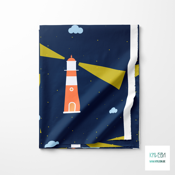 Lighthouses fabric