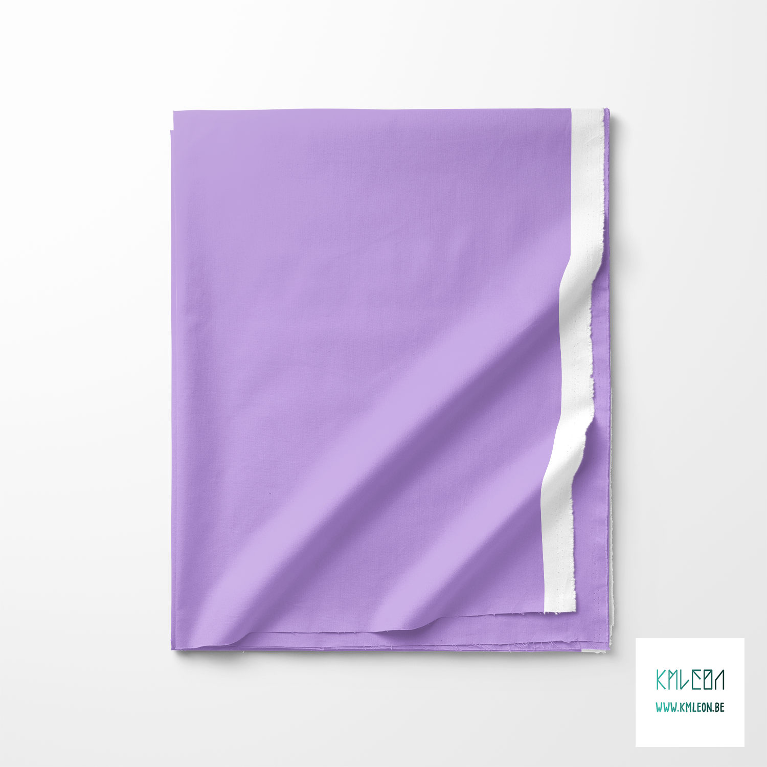 Solid wisteria purple fabric