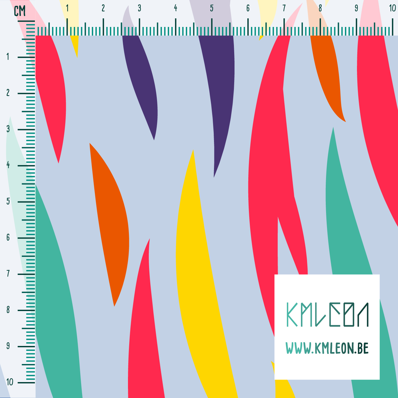 Multicoloured vertical tiger stripes fabric