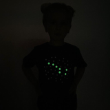 Little bear glow in the dark kids shortsleeve shirt
