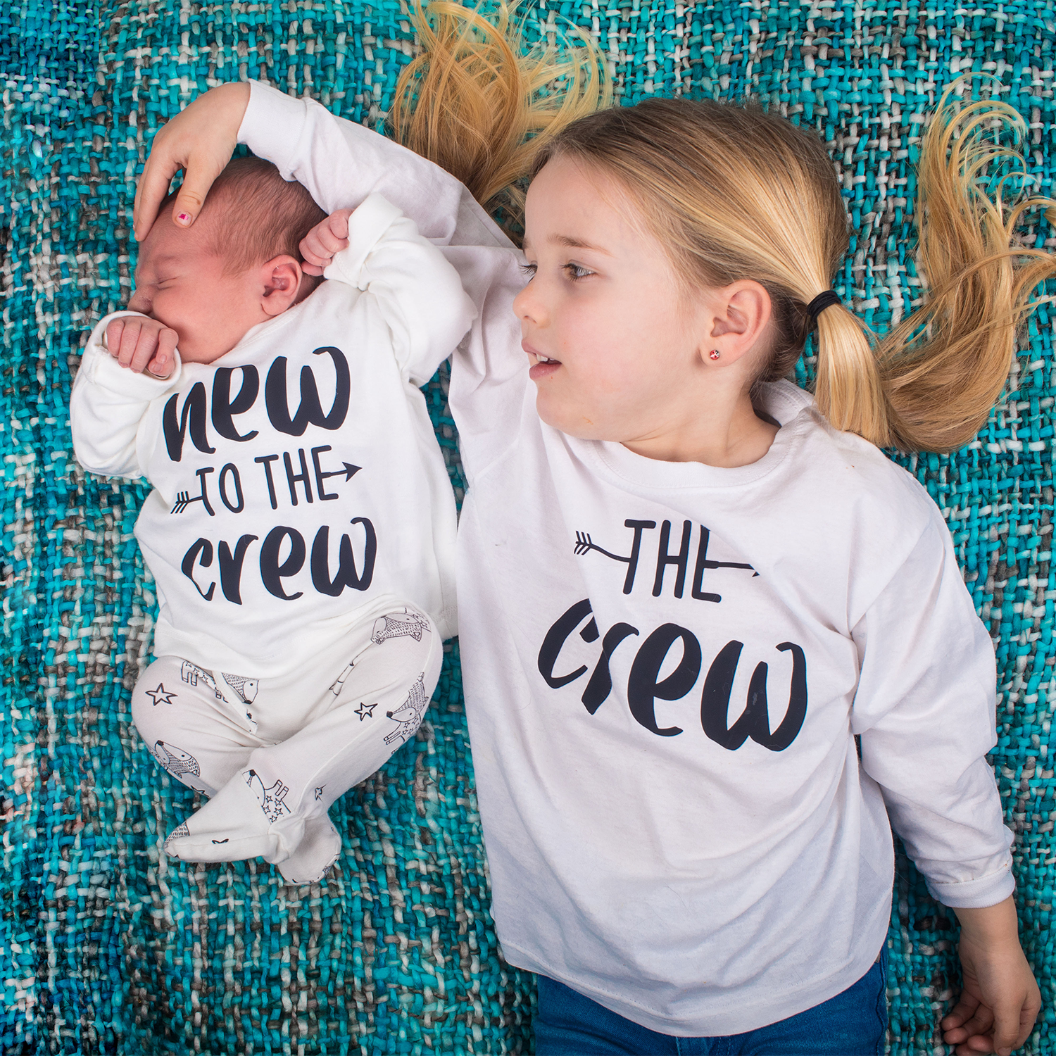 'The crew' kids longsleeve shirt