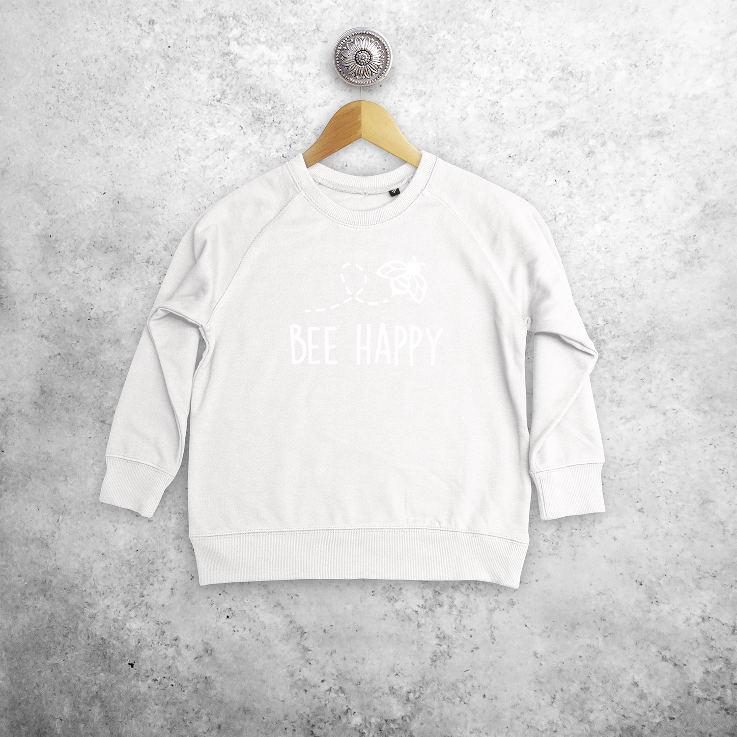 'Bee happy' magic kids sweater