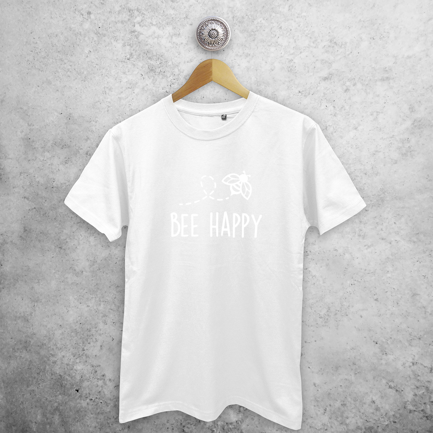 'Bee happy' magic adult shirt