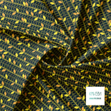 Yellow and orange leaves fabric