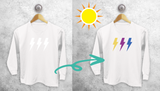 Lightening bolts magic kids longsleeve shirt