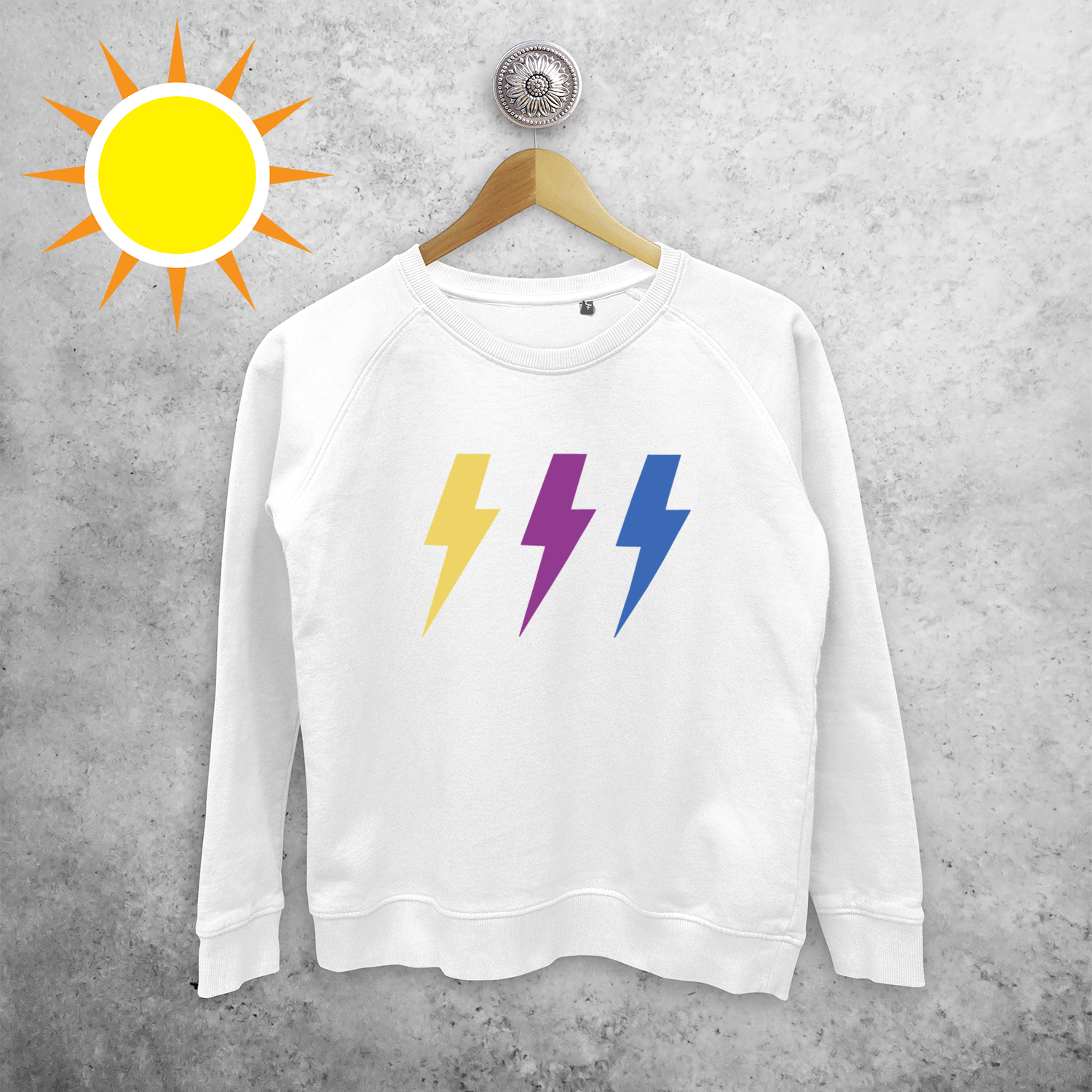 Lightening bolts magic sweater