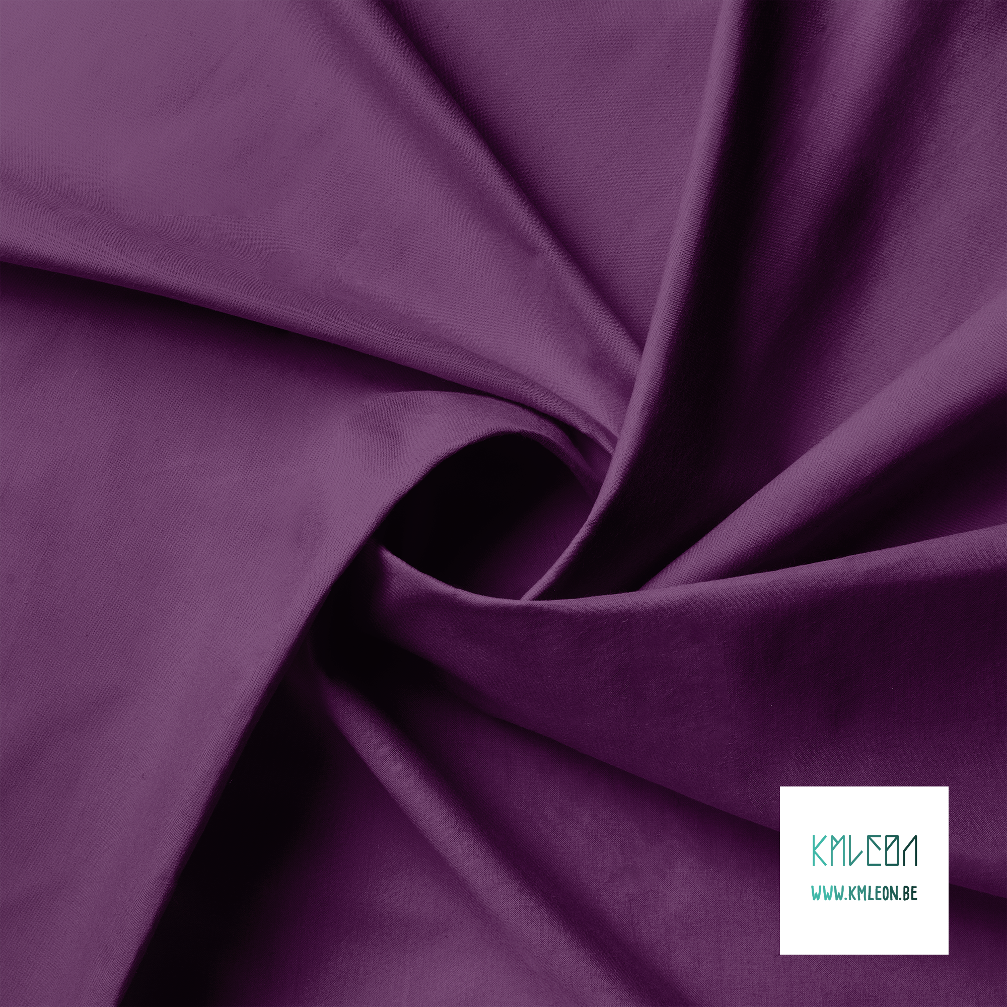 Solid byzantium purple fabric