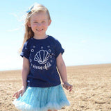 'Ocean child' kids shortsleeve shirt