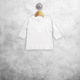 Heart magic baby longsleeve shirt