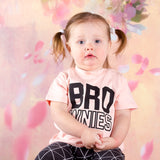 'Bro-wnies' baby shortsleeve shirt